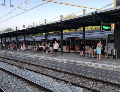 Nou matí de retards a l’R1 per un atropellament entre Sant Pol i Canet