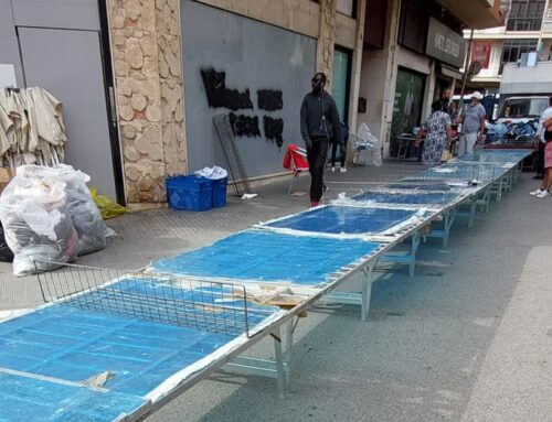 La Guàrdia Civil comissa productes falsificats al mercat de Poblenou