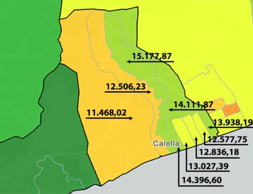 La zona més rica de Calella té una renda un 33% superior a la més pobra