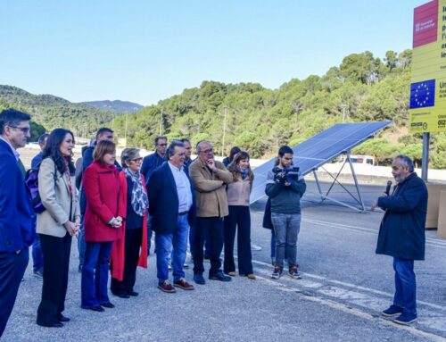 Comença la instal·lació de més de 3 mil plaques solars a l’antic peatge de Santa Susanna