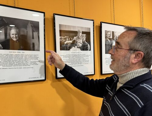 Josep Maria Colomer inaugura l’exposició “Gent nostra, d’avui i d’ahir”